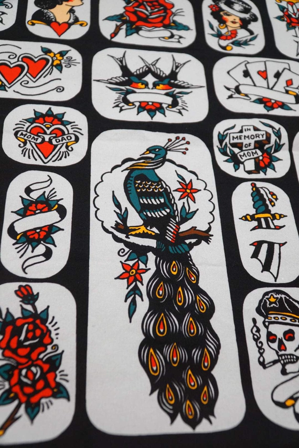 Traditional Tattoo Banner Tattoo Designs Tattoo Flash - Walmart.com